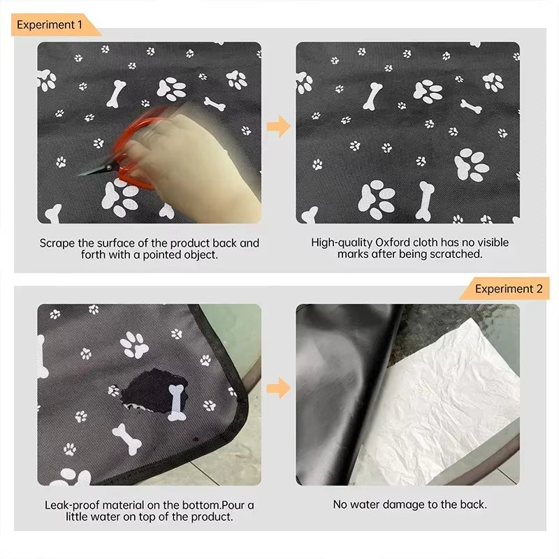 Car Mat for Pets Waterproof Front Seat Car Mat for Dogs Car Mat for Dogs Car Mat for Dirt Passenger Car Mat for Pets Single Seat